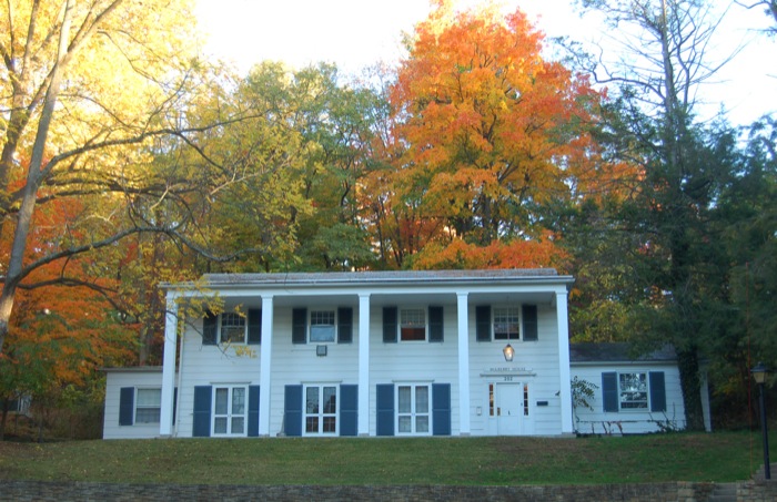 Mulberry House in the Fall