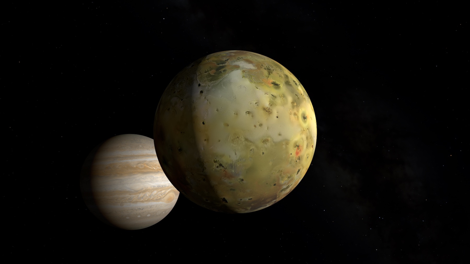 Jupiter's moon, Io