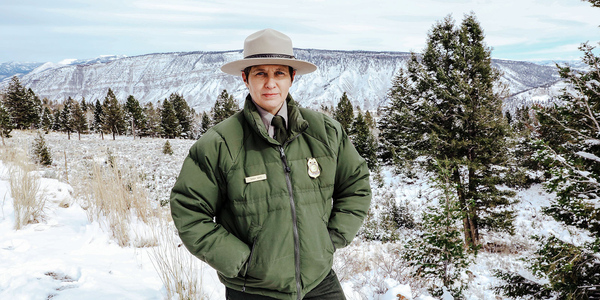 Sarah Davis 94, Chief Ranger at Yellowstone National Park